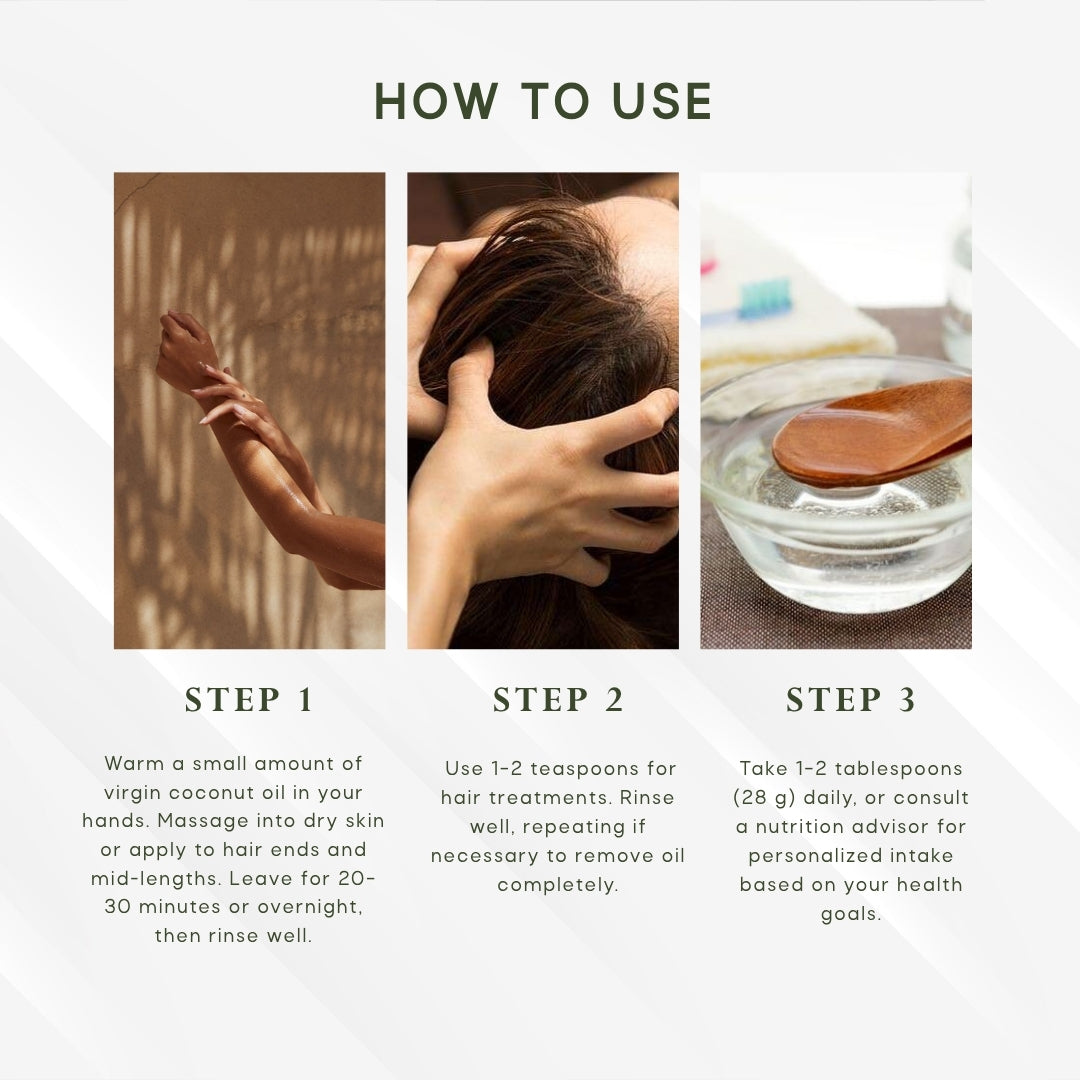 Virgin Coconut Oil Cold-Pressed